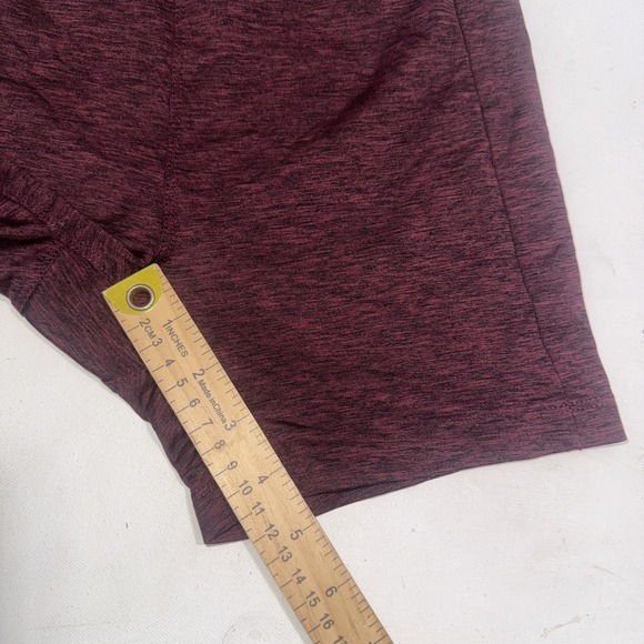 Tracksmith Athletic Gym Running Biker Short Red Tights Women's Size Medium - Picture 6 of 9